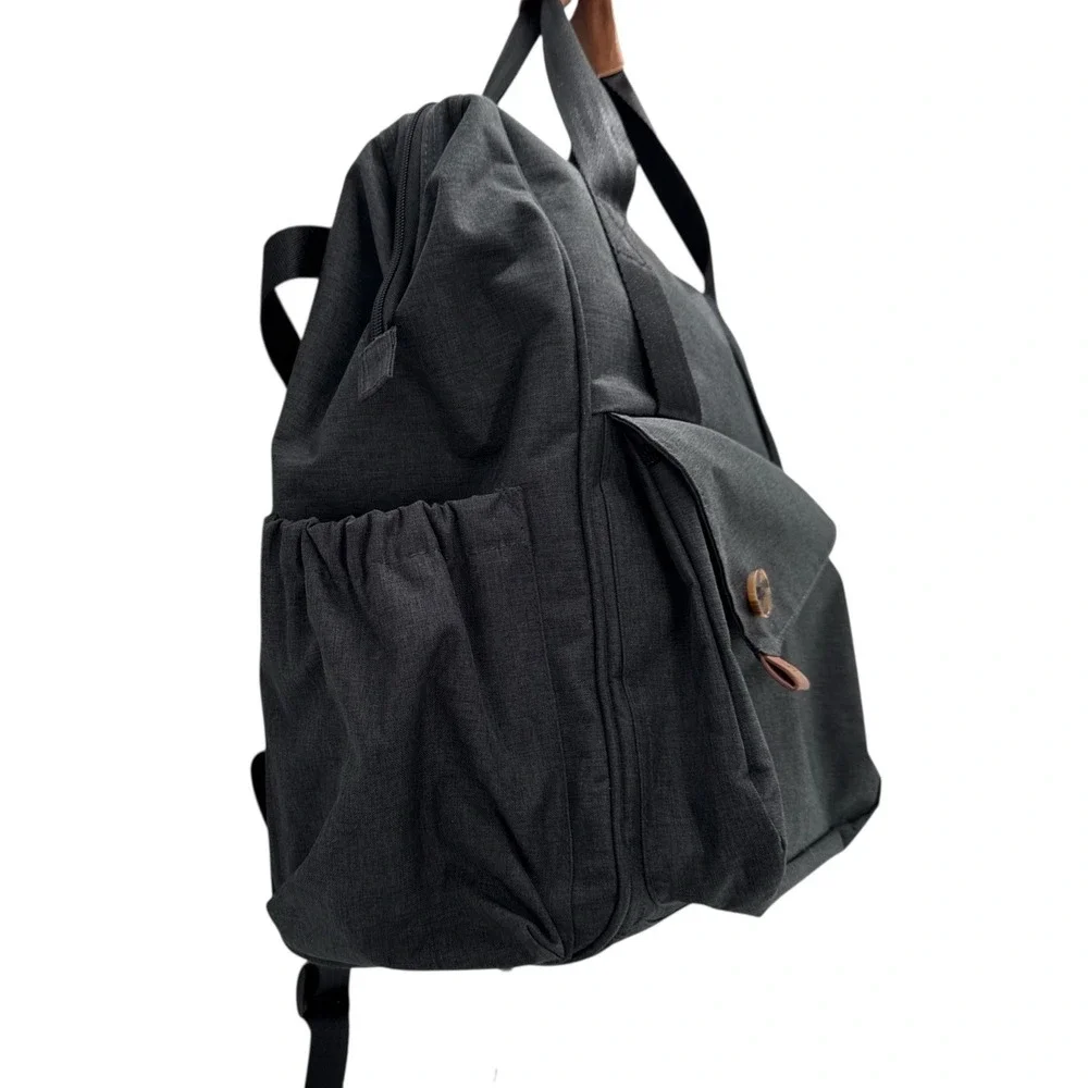 Hap Tim - Wallababy Baby Diaper Bag Backpack Black (No Changing‎ Pad Included)